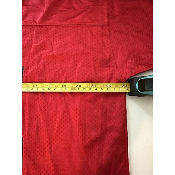 Adidas Tampa Bay Buccaneers Bucs #14 BRAD JOHNSON Red Jersey (Adult M) - Picture 7 of 8